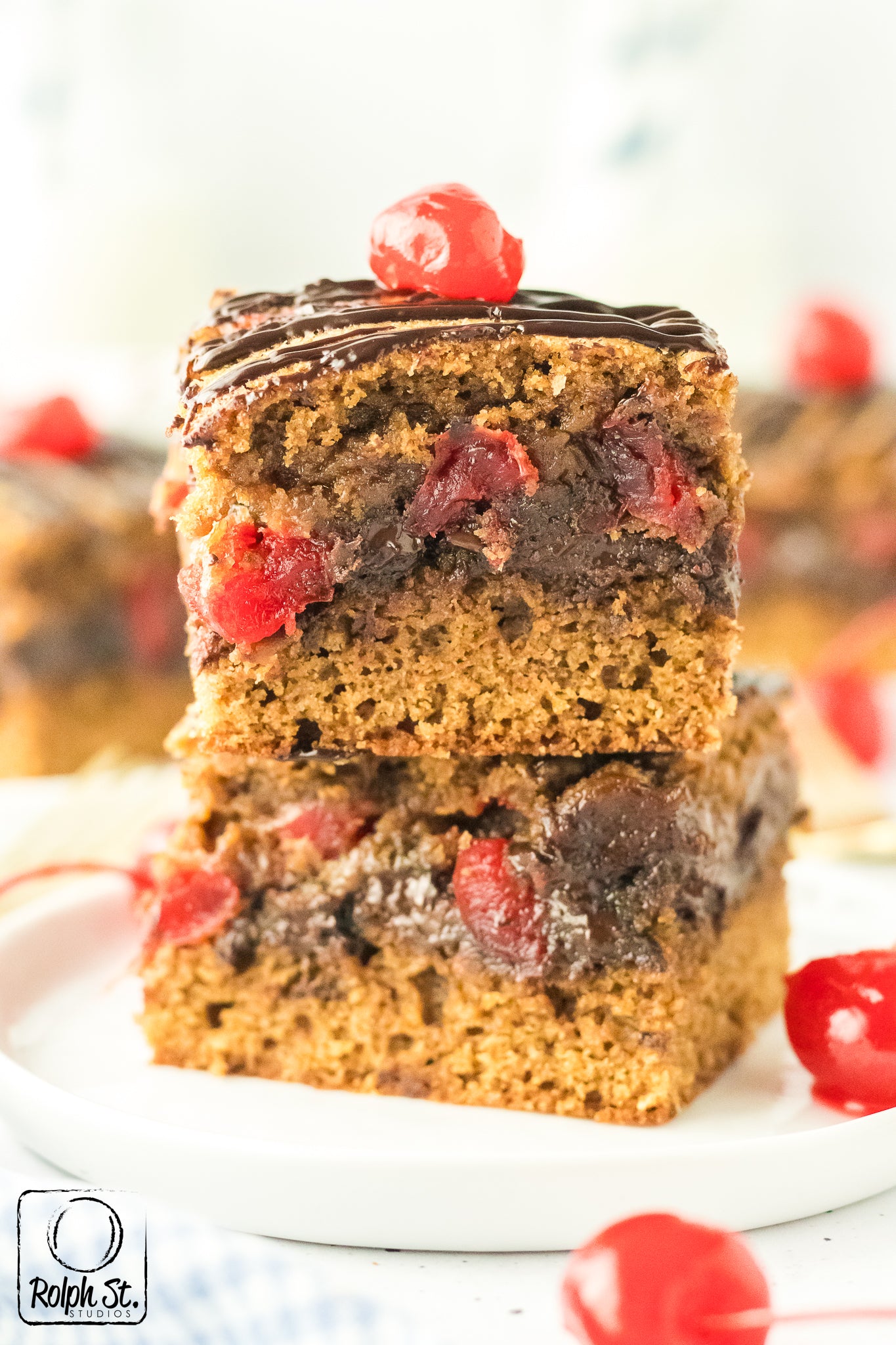 Exclusive Chocolate Cherry Brownies