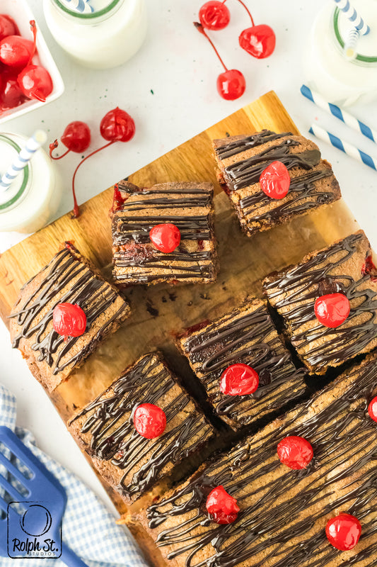 Exclusive Chocolate Cherry Brownies