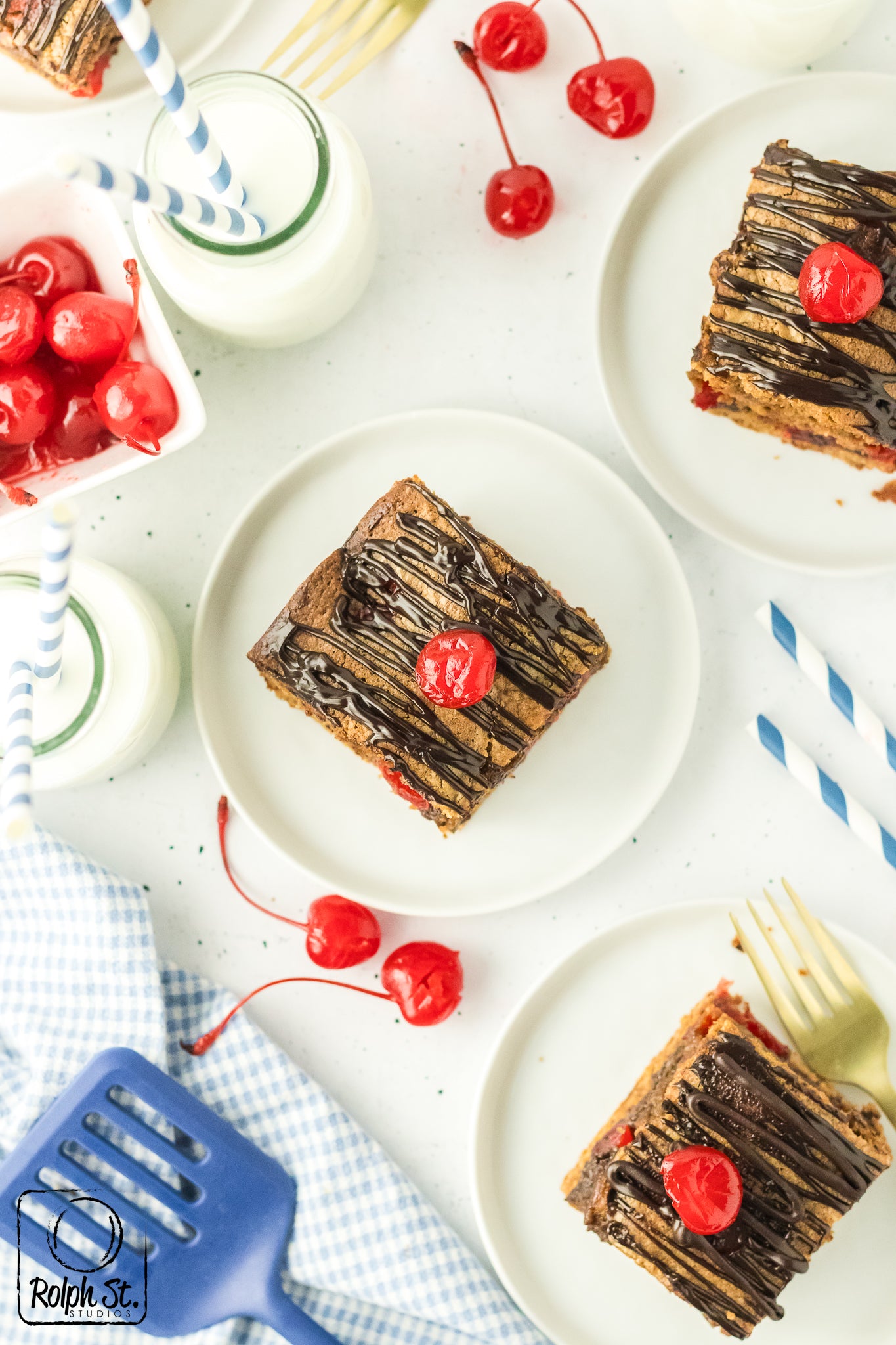 Exclusive Chocolate Cherry Brownies
