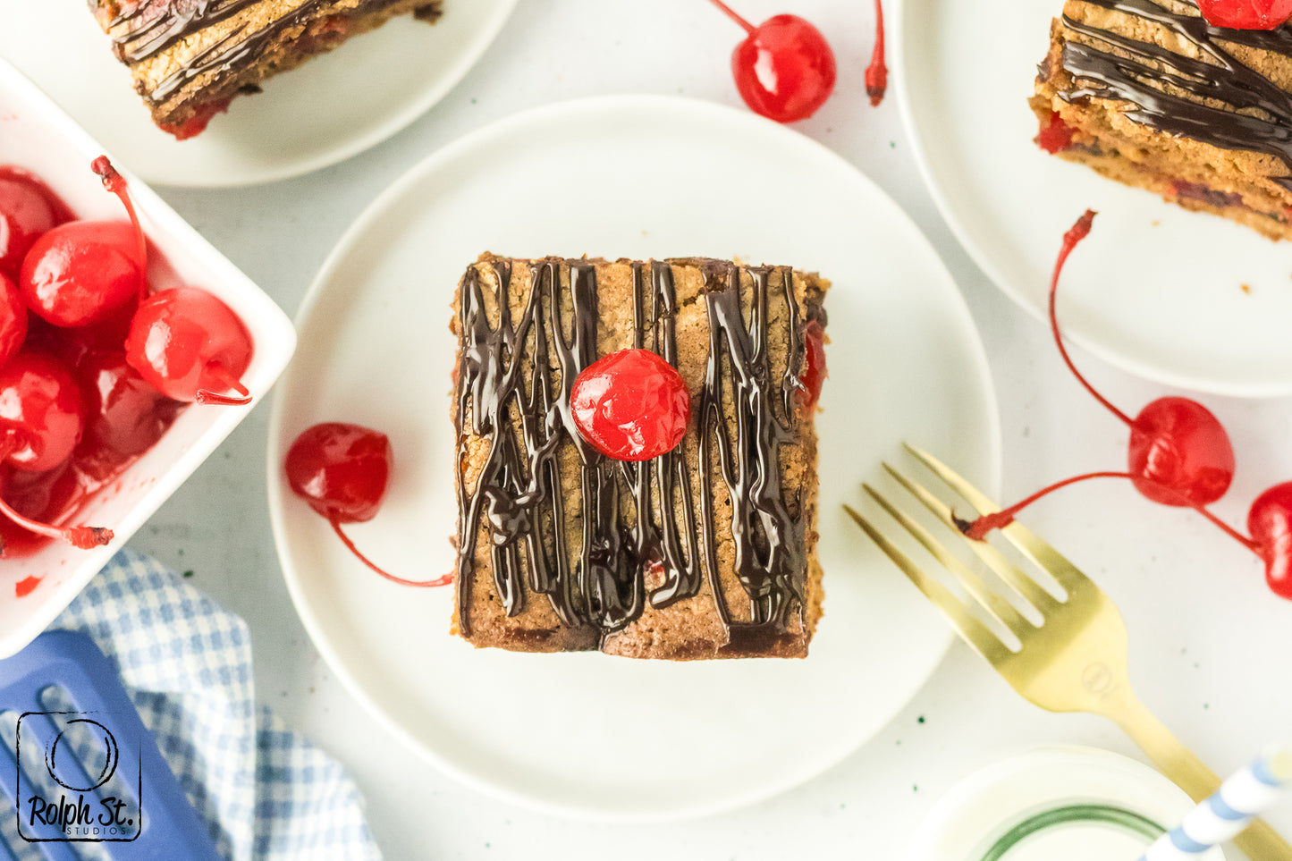 Exclusive Chocolate Cherry Brownies