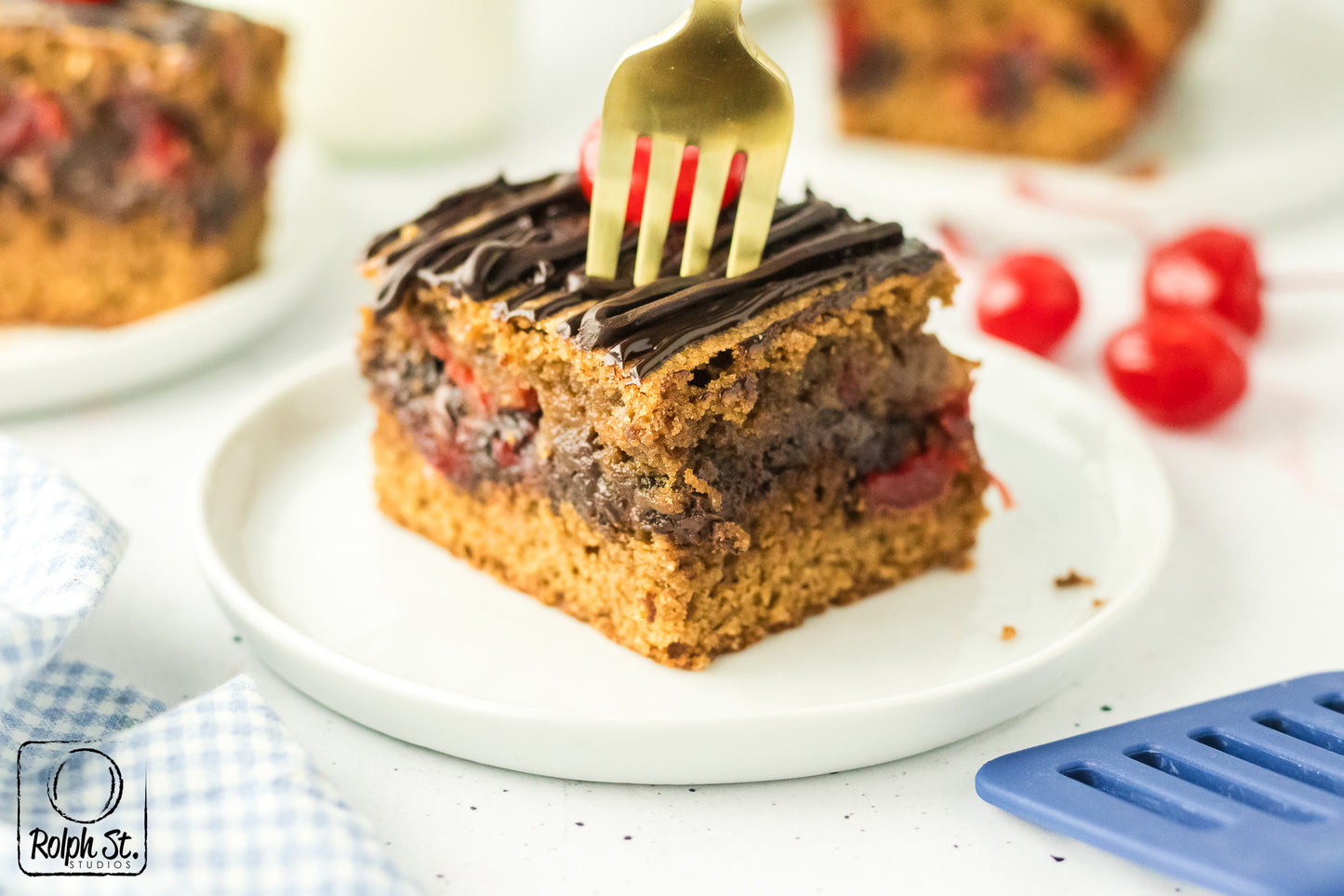 Exclusive Chocolate Cherry Brownies