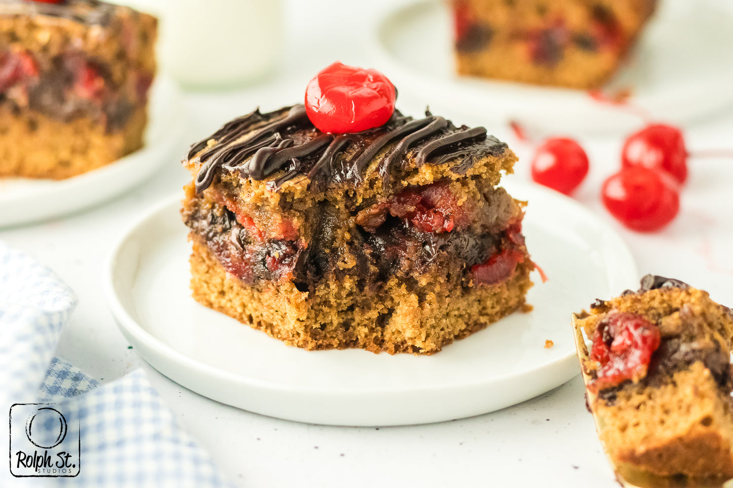 Exclusive Chocolate Cherry Brownies