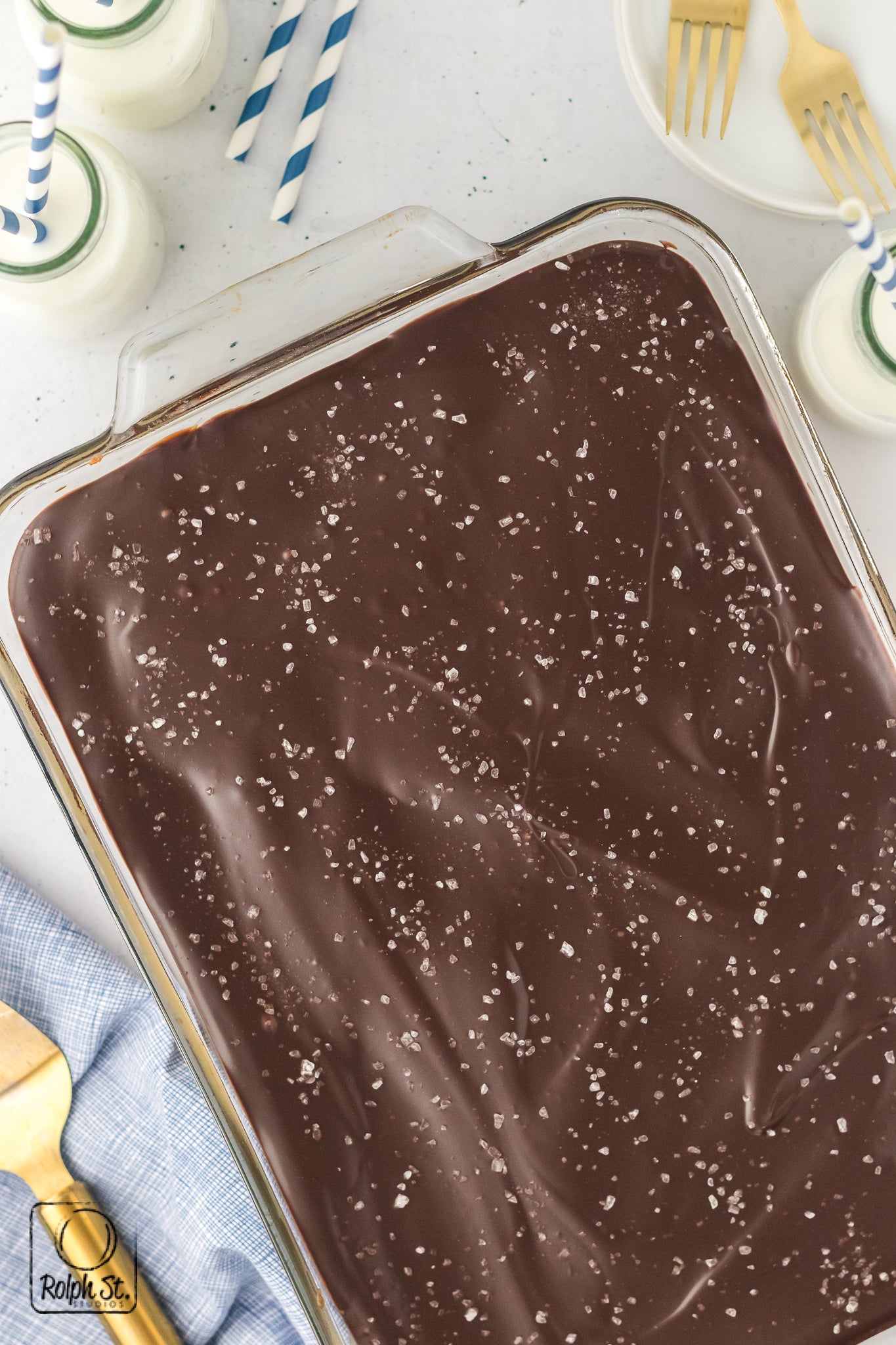 Exclusive Chocolate Chip Millionaire Bars