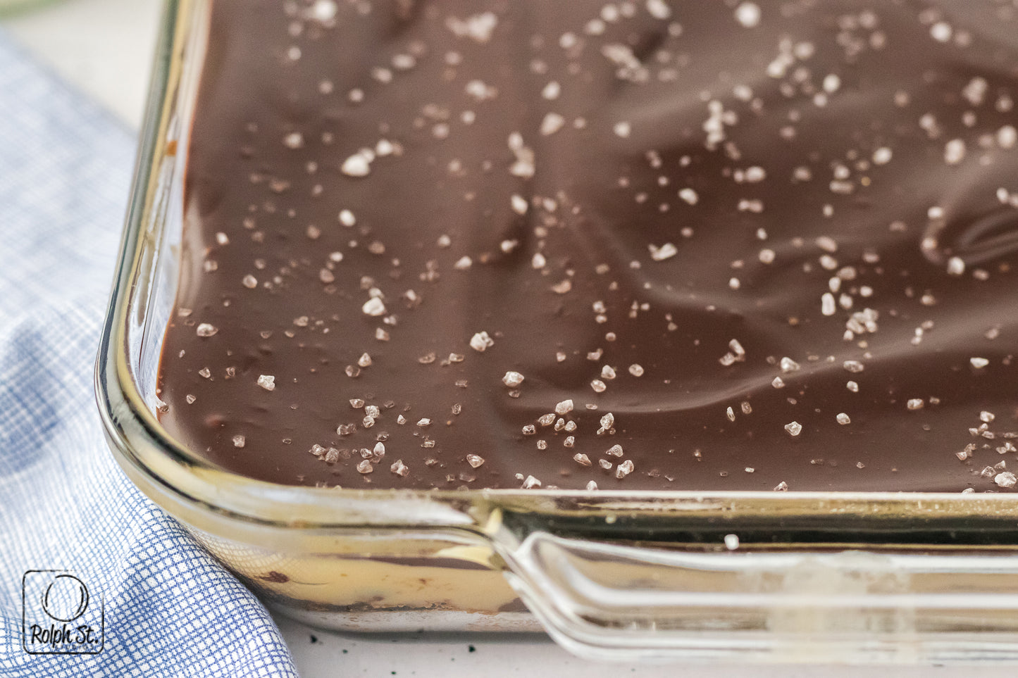 Exclusive Chocolate Chip Millionaire Bars