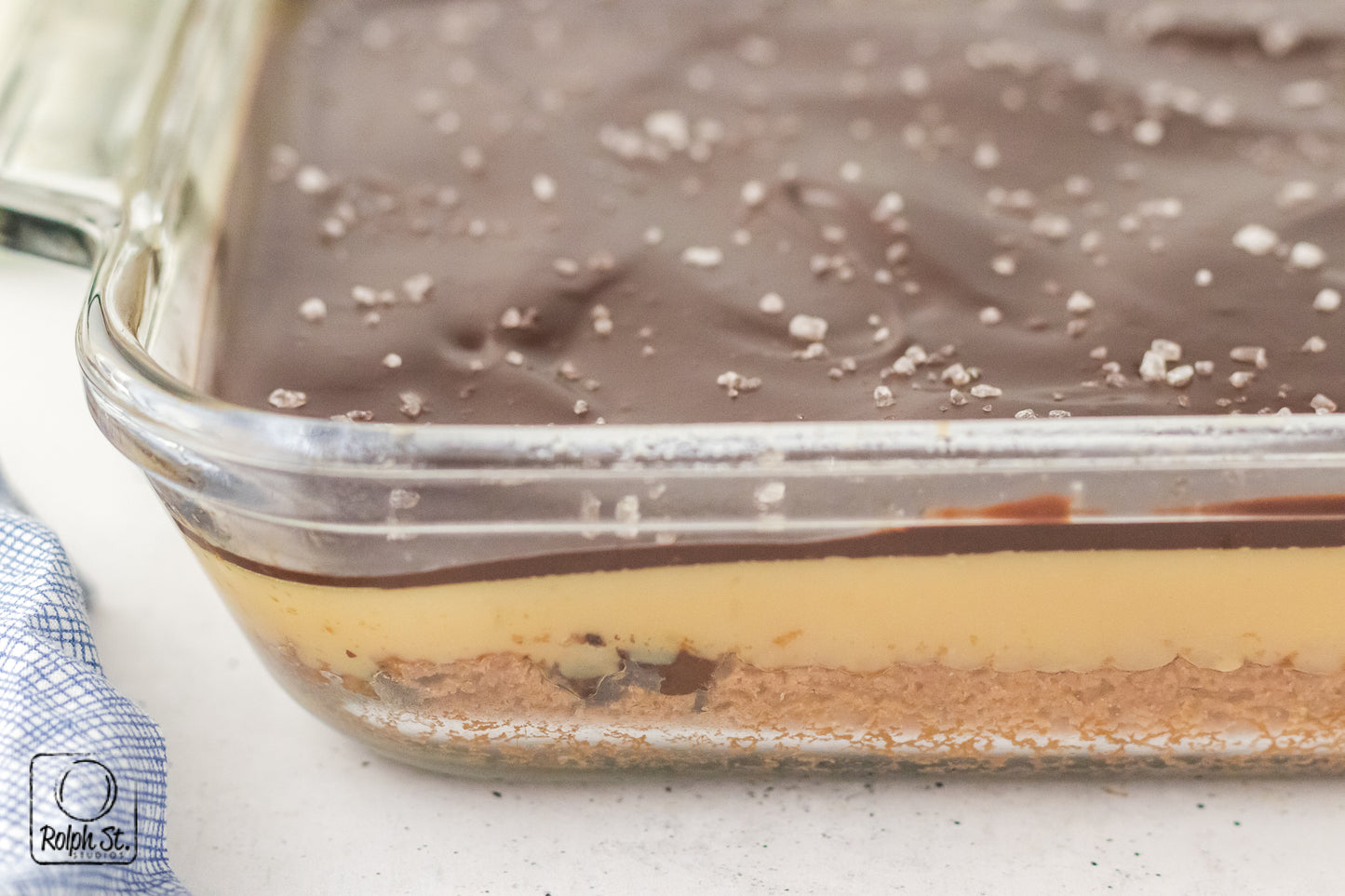 Exclusive Chocolate Chip Millionaire Bars