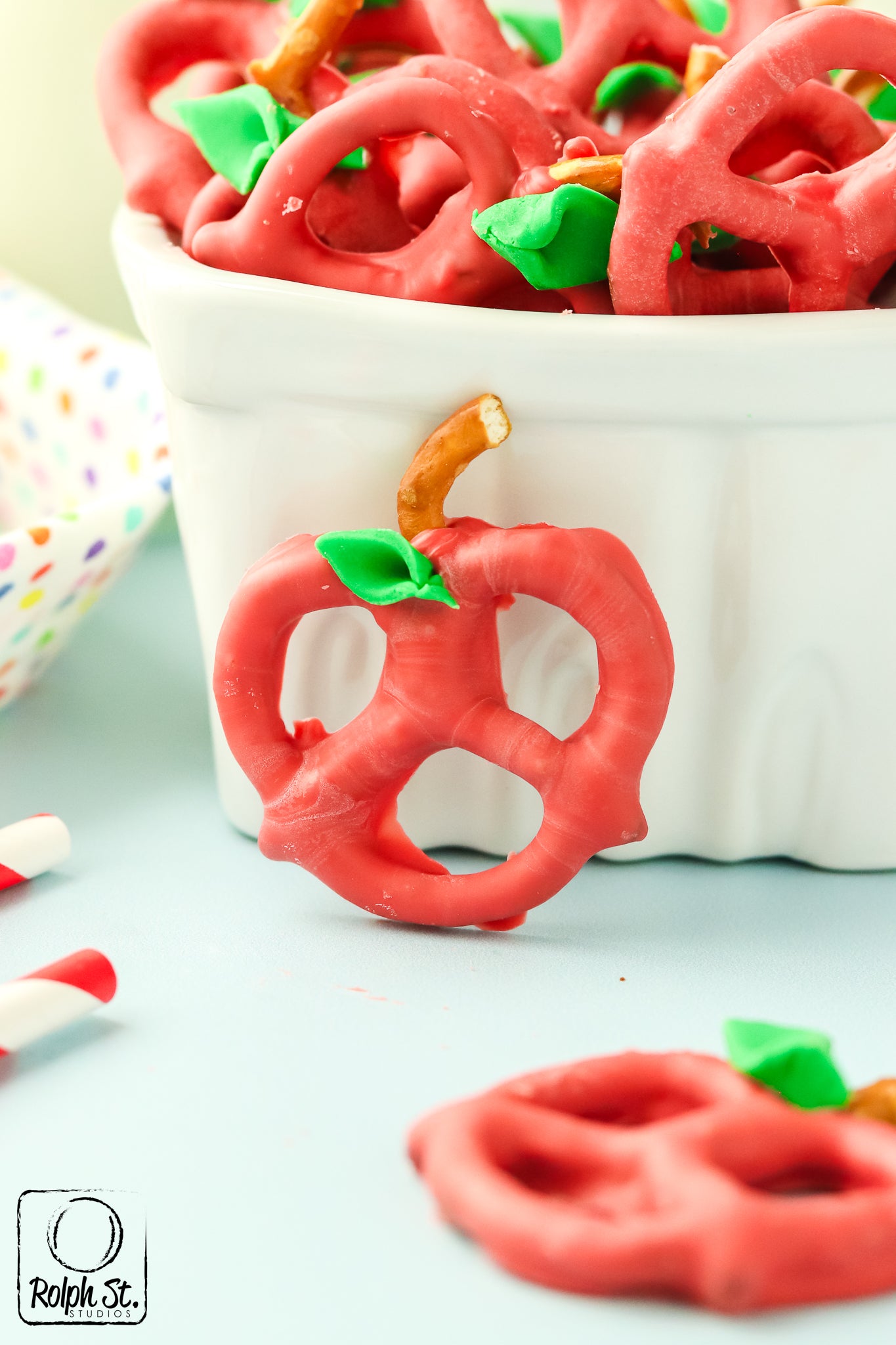 Exclusive Chocolate Covered Pretzel Apples