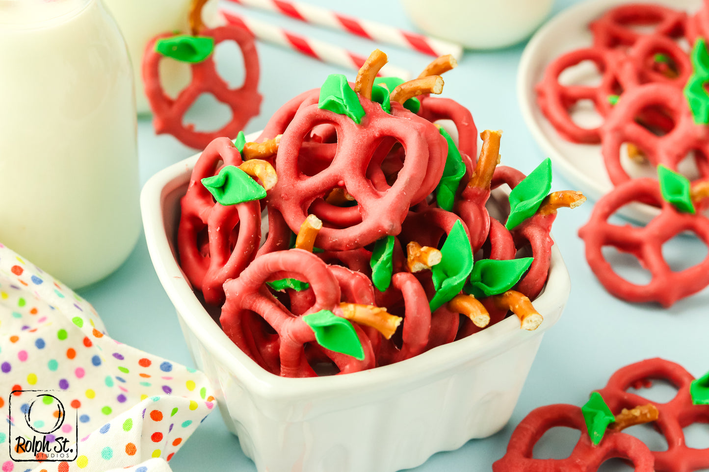 Exclusive Chocolate Covered Pretzel Apples