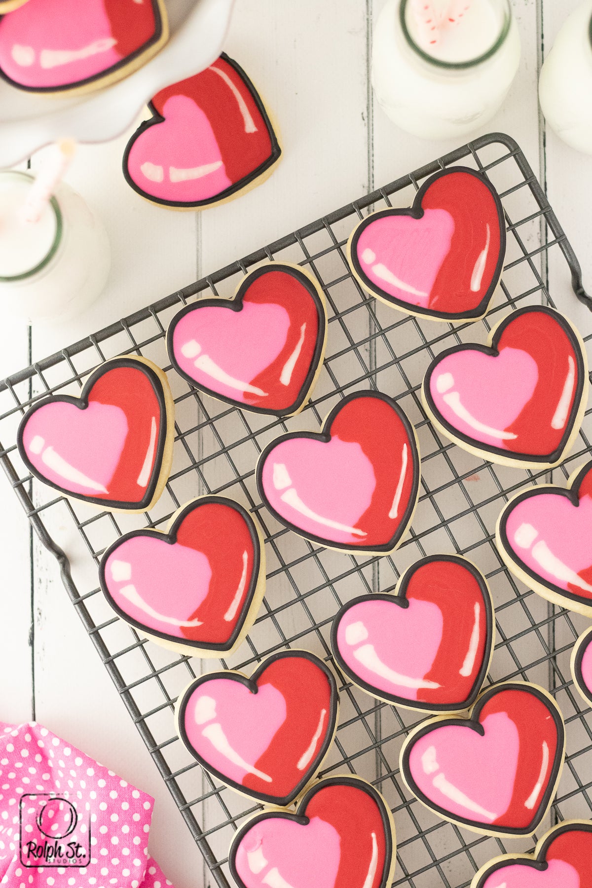 Exclusive Valentine Comic Cookies