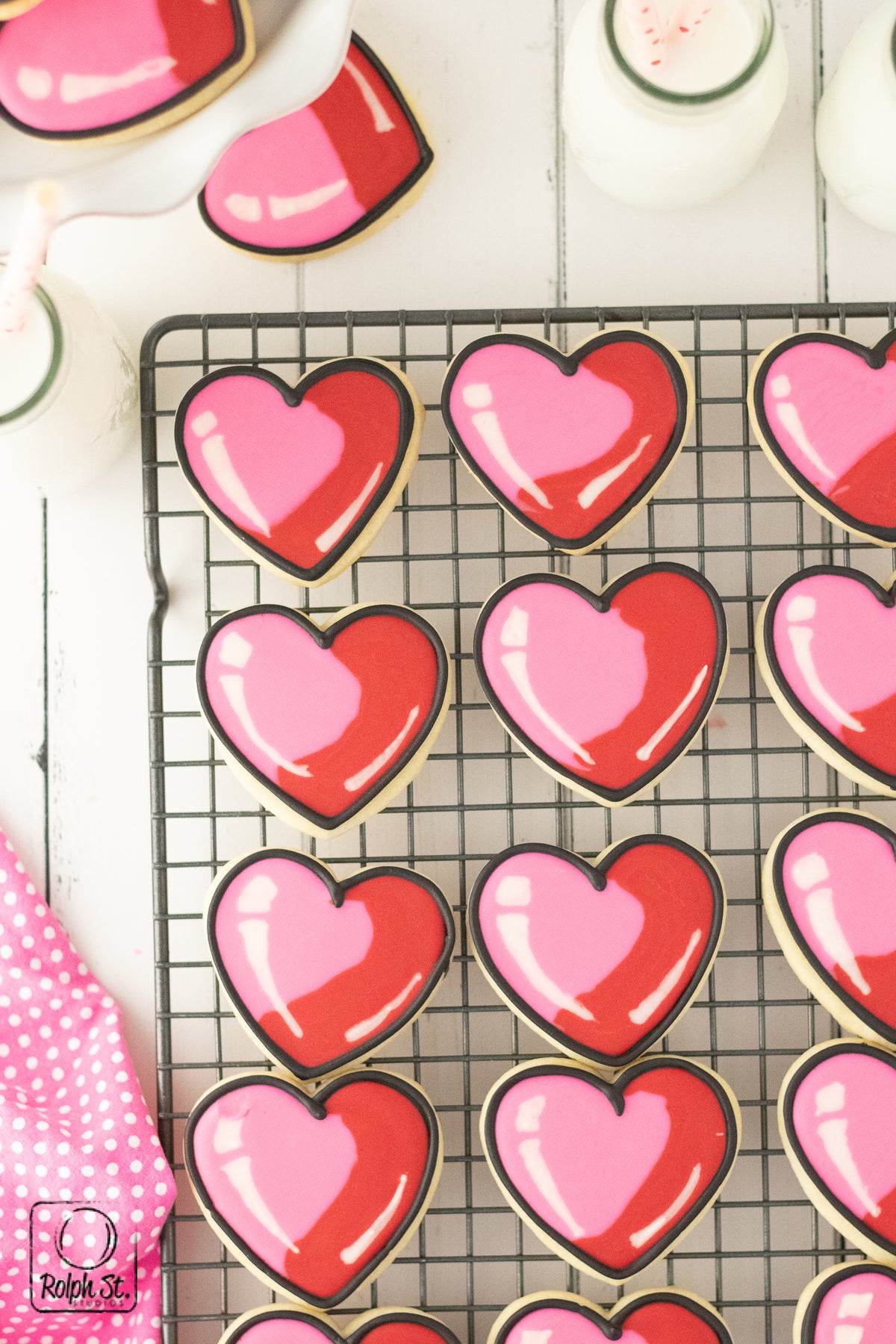 Exclusive Valentine Comic Cookies