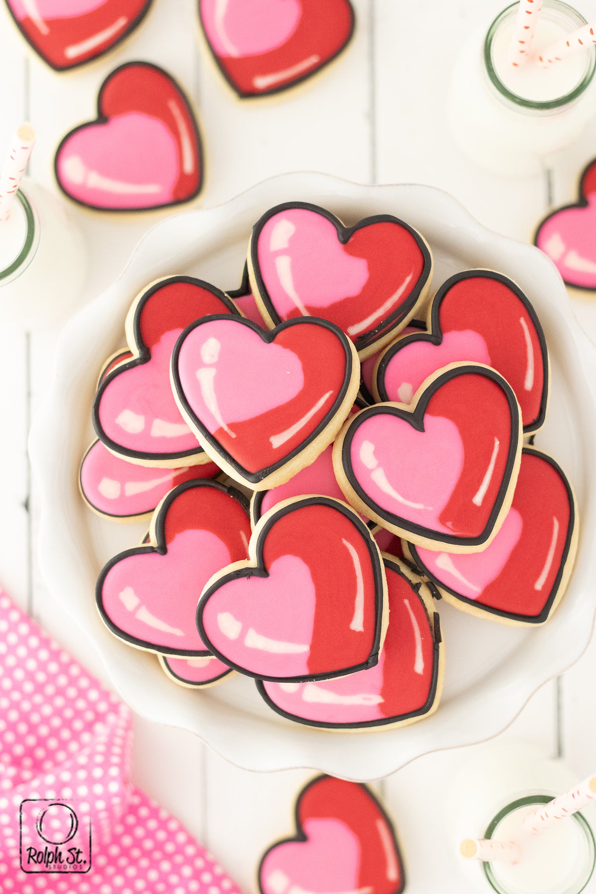 Exclusive Valentine Comic Cookies