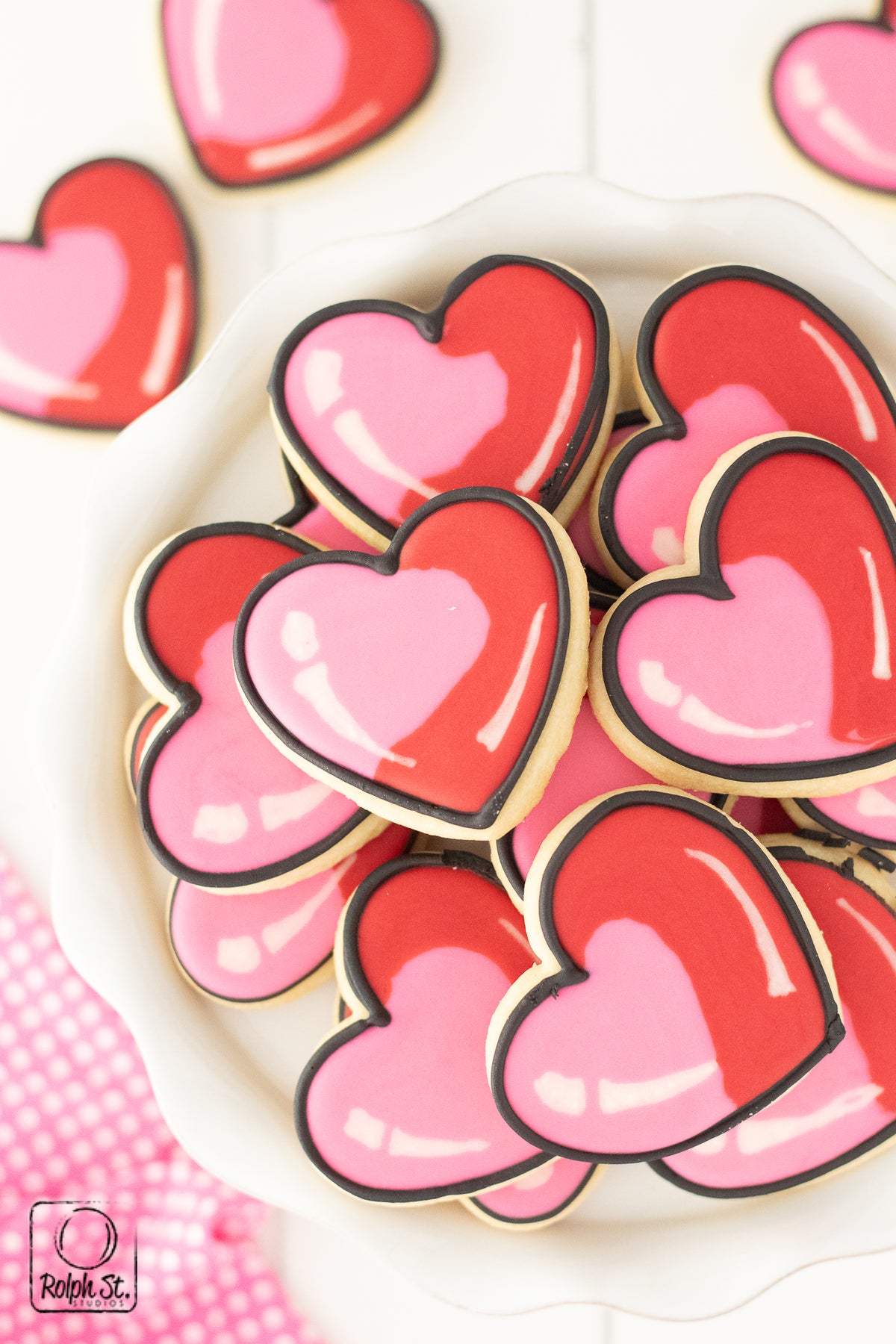 Exclusive Valentine Comic Cookies