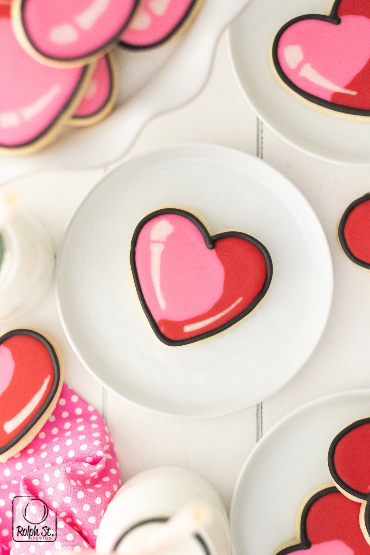 Exclusive Valentine Comic Cookies