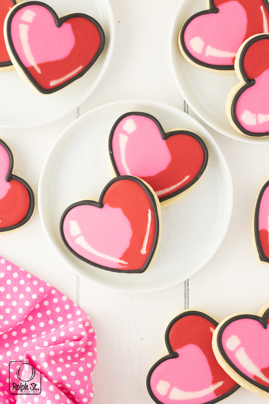 Exclusive Valentine Comic Cookies