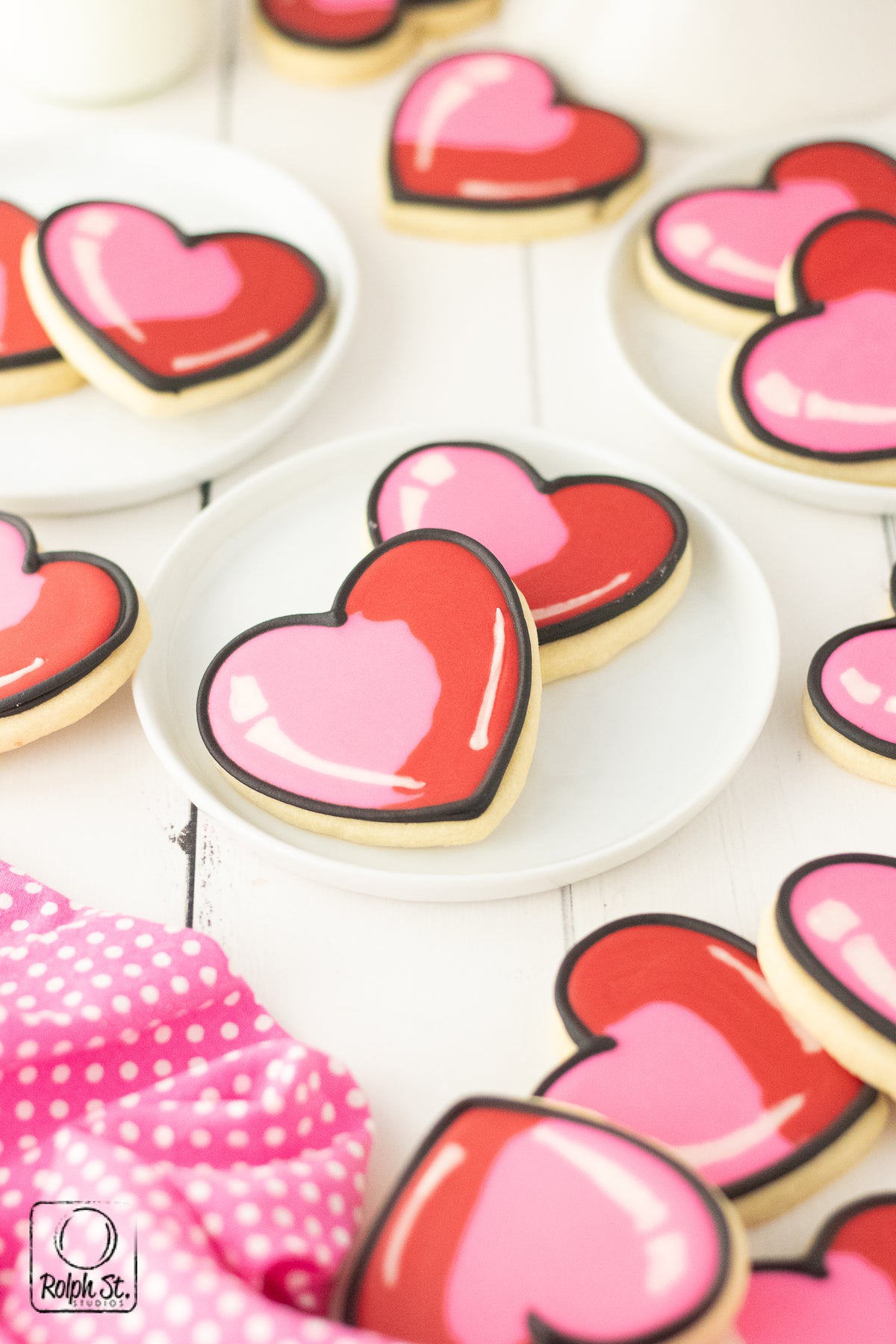 Exclusive Valentine Comic Cookies