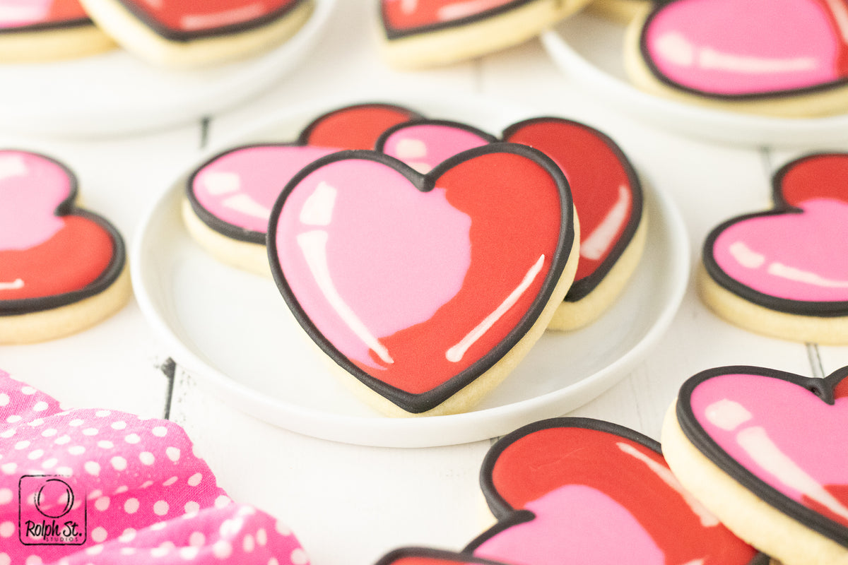 Exclusive Valentine Comic Cookies