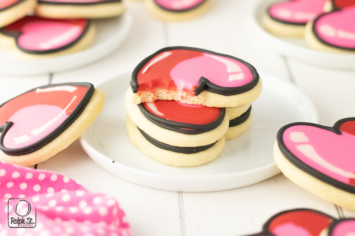 Exclusive Valentine Comic Cookies