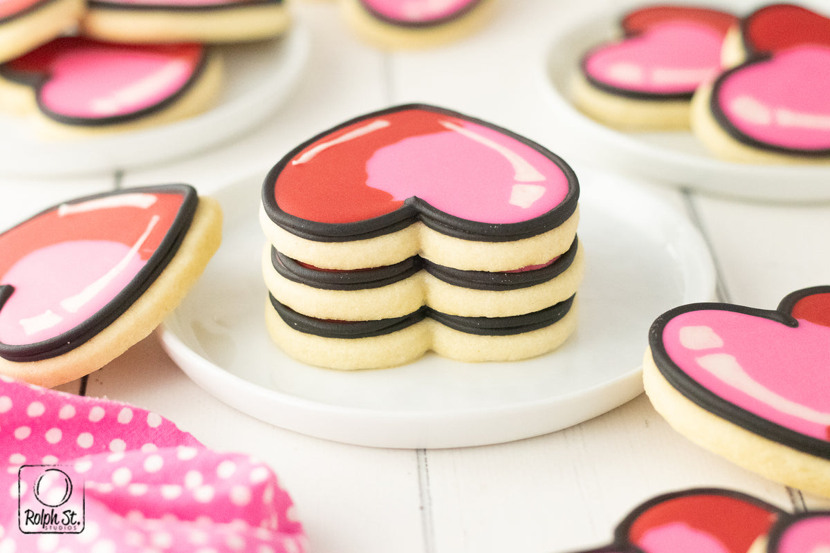 Exclusive Valentine Comic Cookies