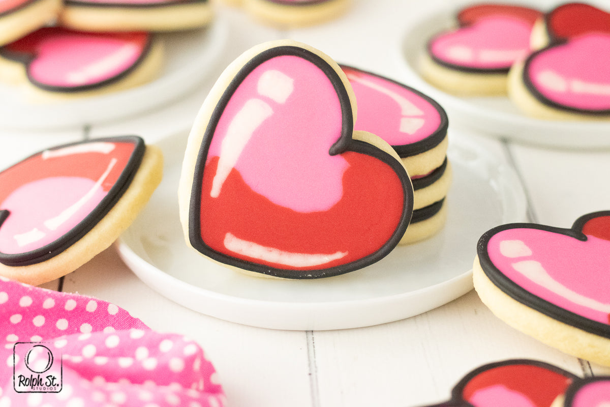 Exclusive Valentine Comic Cookies