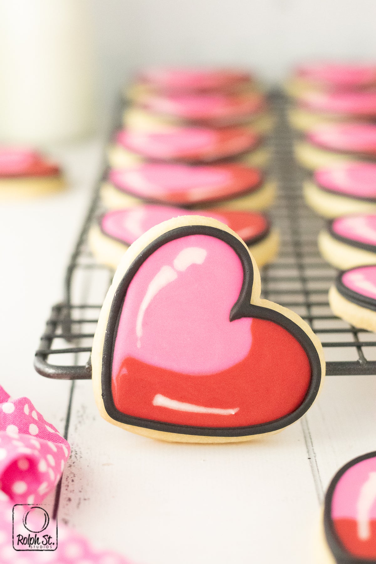 Exclusive Valentine Comic Cookies