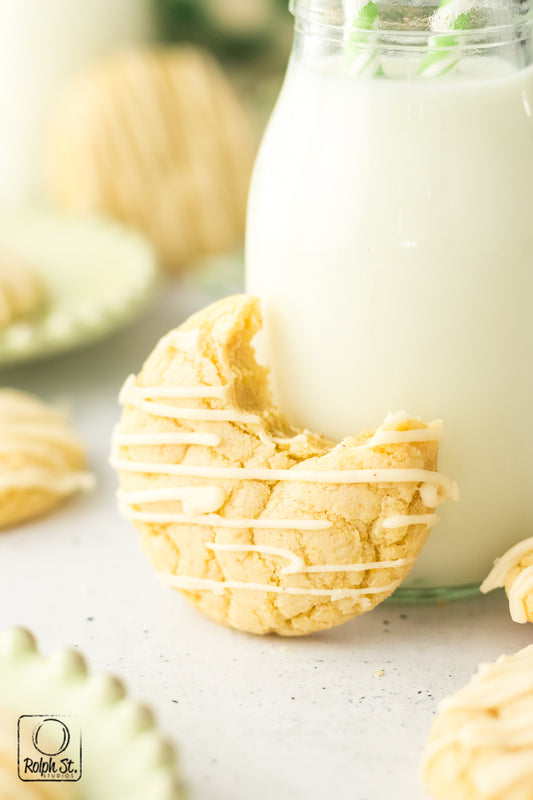 Exclusive Cornmeal Cookies with Brown Butter Glaze