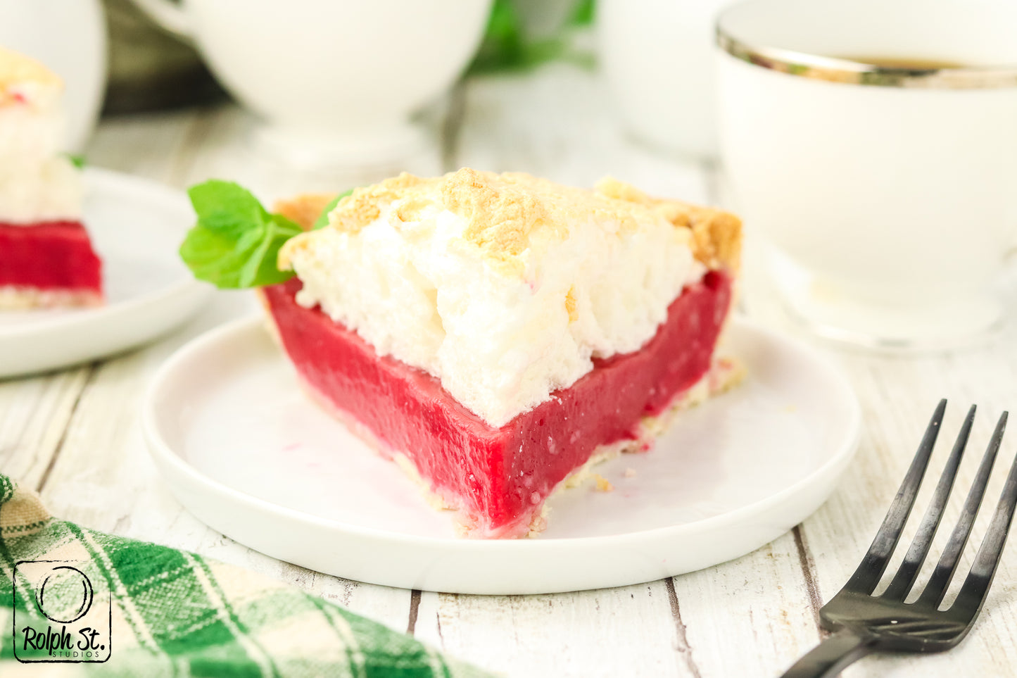Exclusive Cranberry Meringue Pie