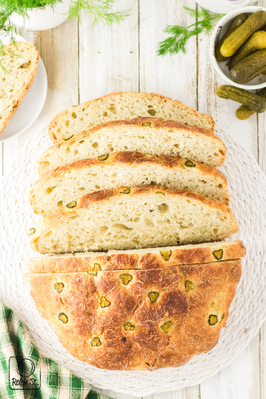 Exclusive Dill Pickle Bread (with 30 sec reel)