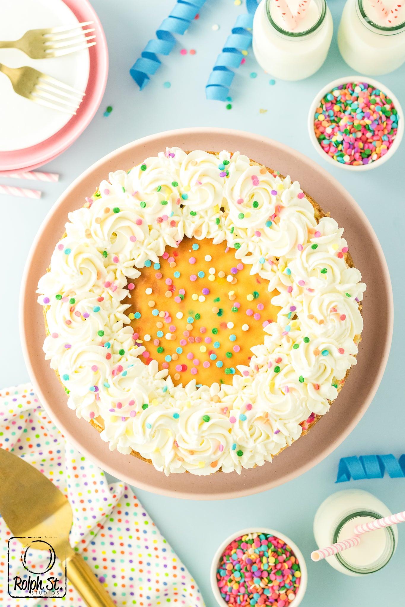 Exclusive Funfetti Cheesecake