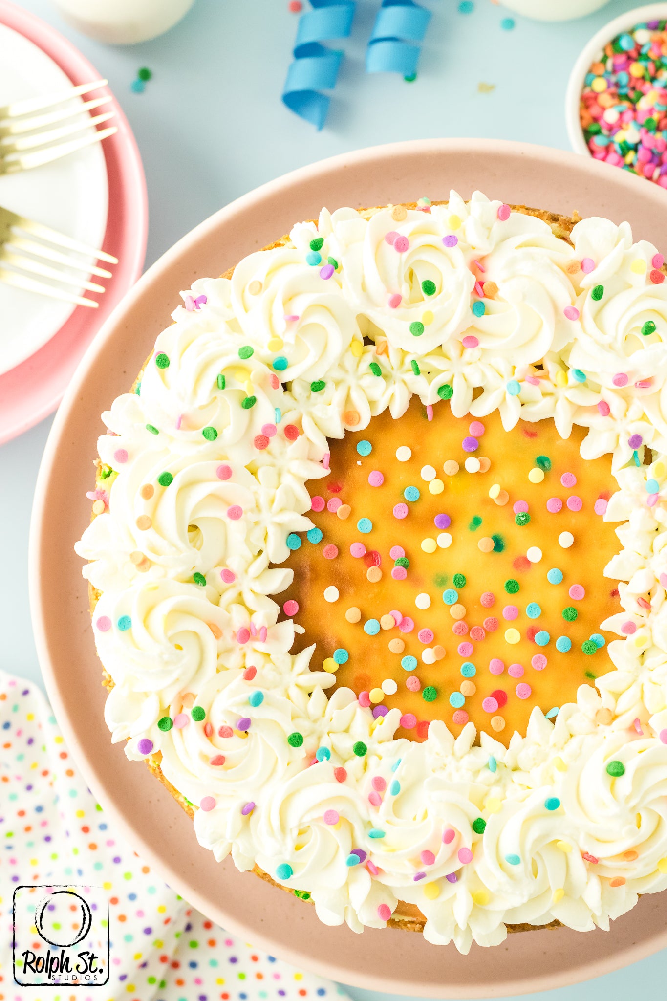 Exclusive Funfetti Cheesecake