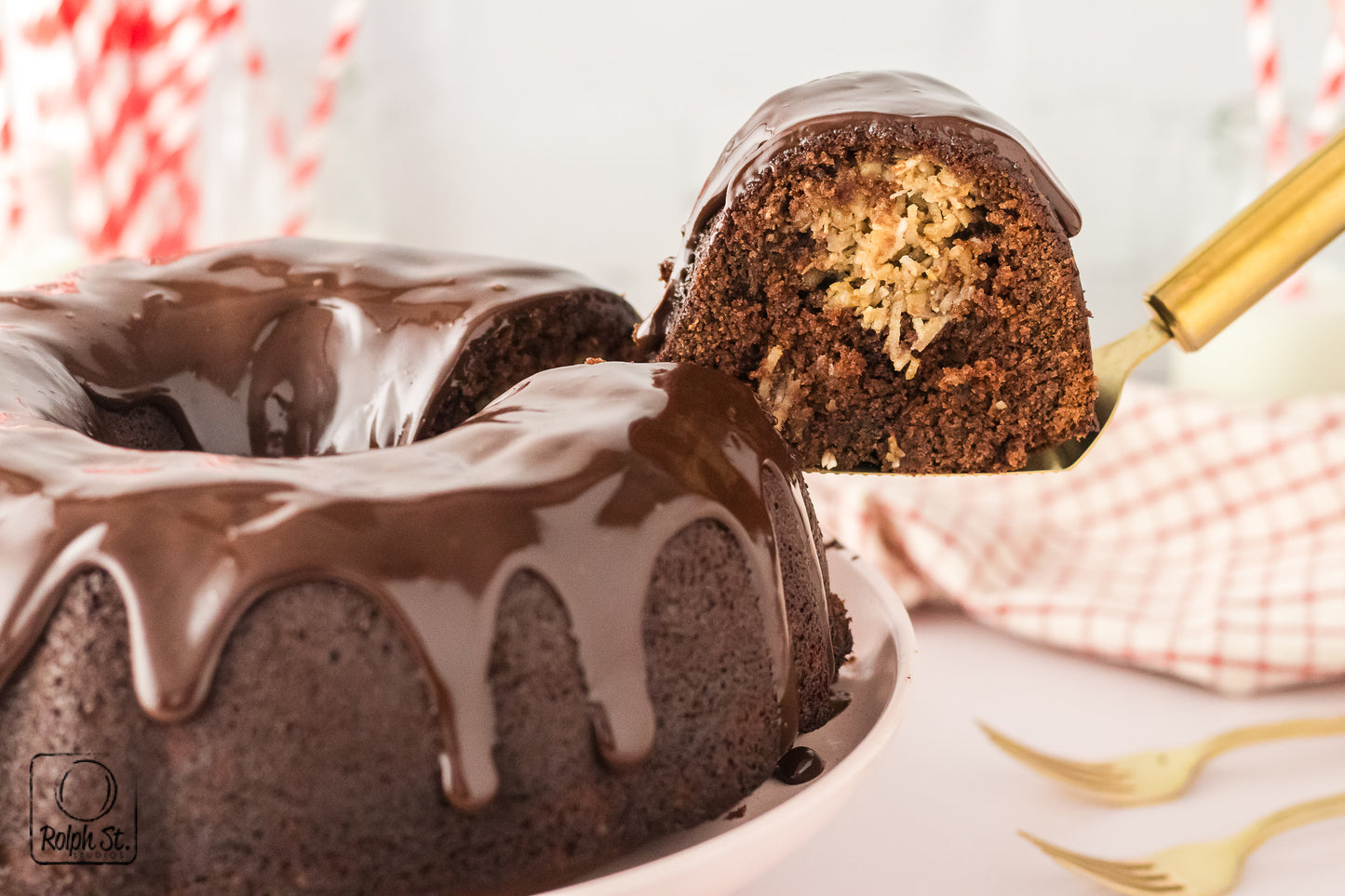 Exclusive German Chocolate Bundt Cake