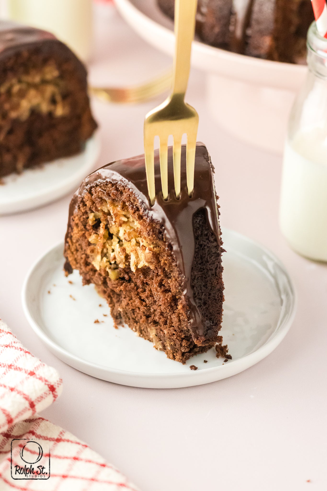 Exclusive German Chocolate Bundt Cake