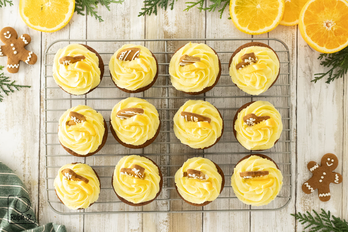 Exclusive Gingerbread Cupcakes