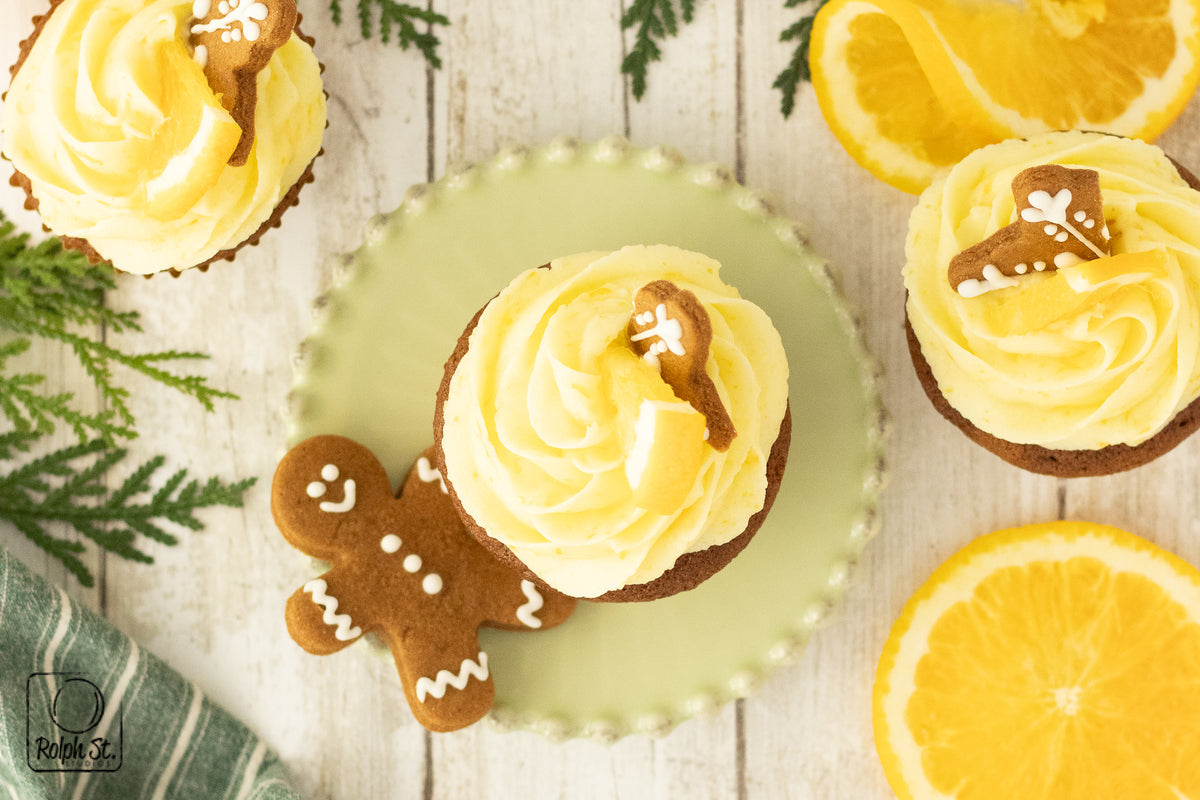 Exclusive Gingerbread Cupcakes