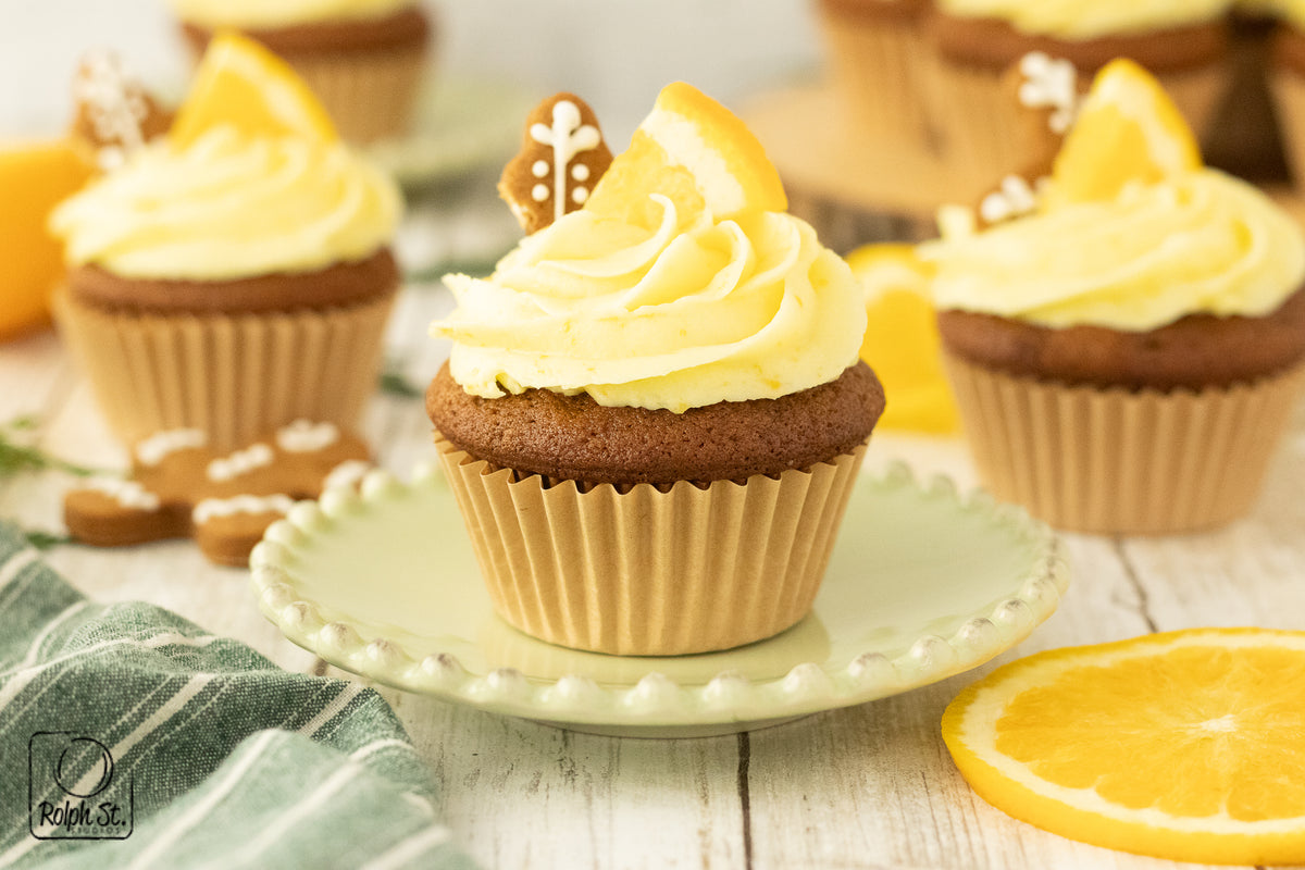 Exclusive Gingerbread Cupcakes