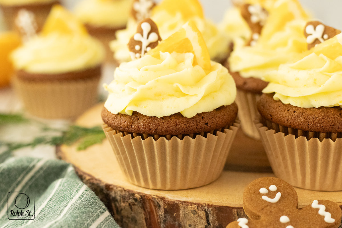 Exclusive Gingerbread Cupcakes