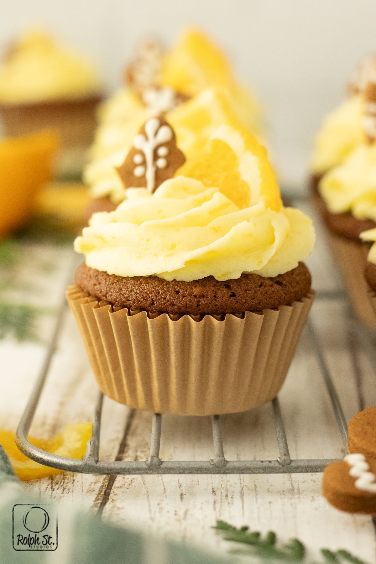 Exclusive Gingerbread Cupcakes