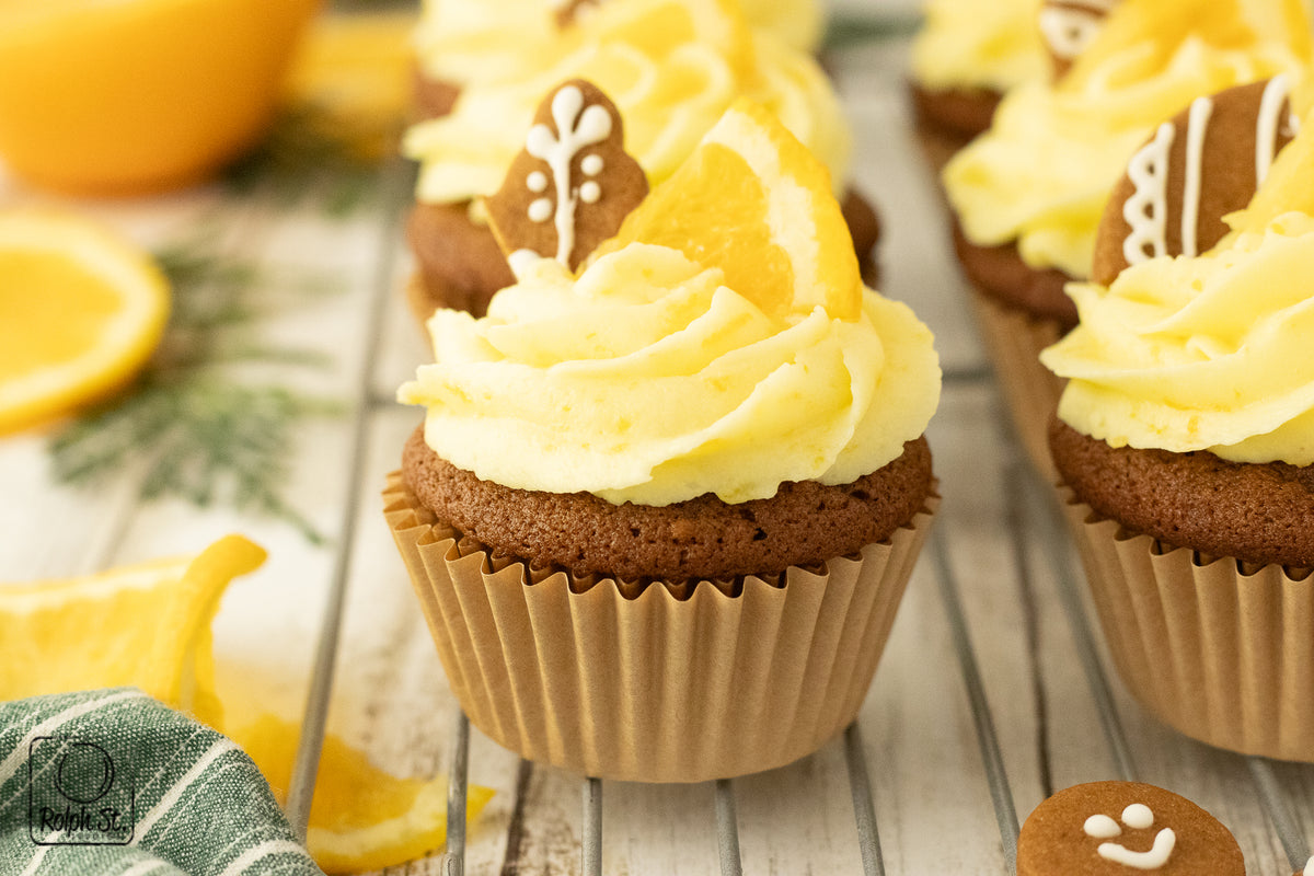 Exclusive Gingerbread Cupcakes