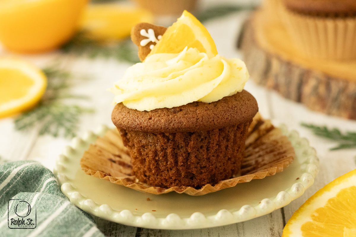 Exclusive Gingerbread Cupcakes
