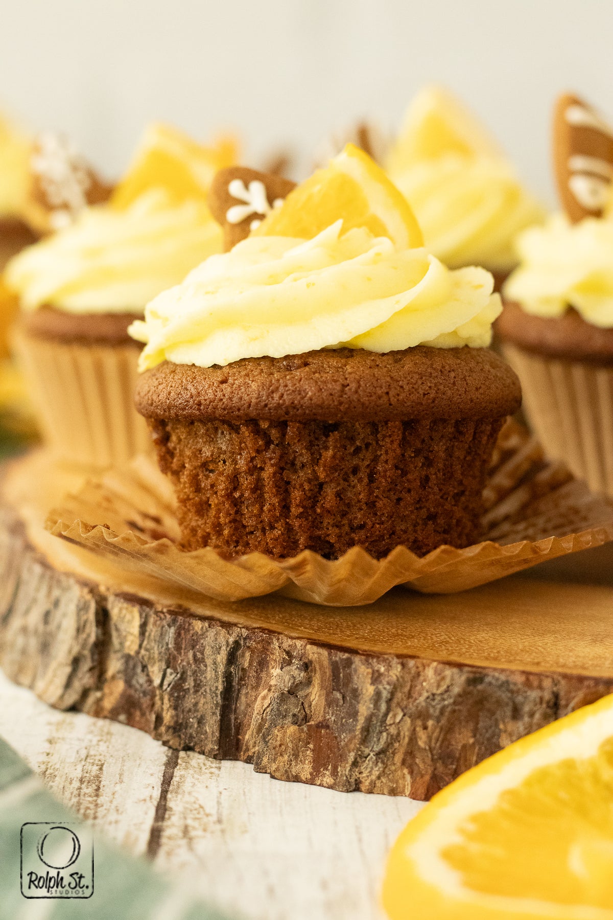Exclusive Gingerbread Cupcakes
