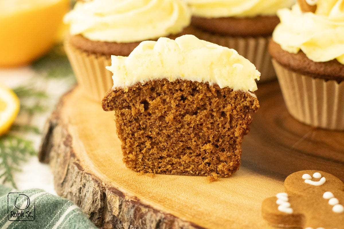 Exclusive Gingerbread Cupcakes