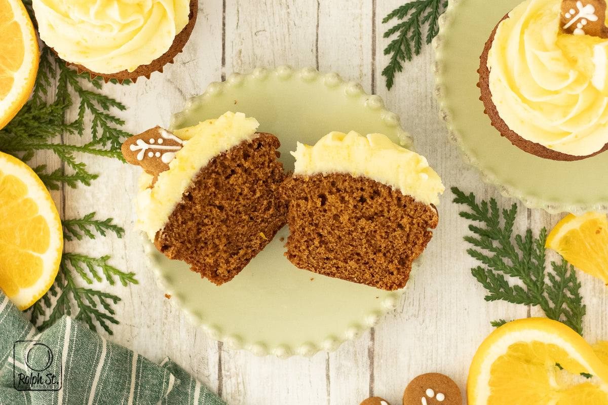 Exclusive Gingerbread Cupcakes