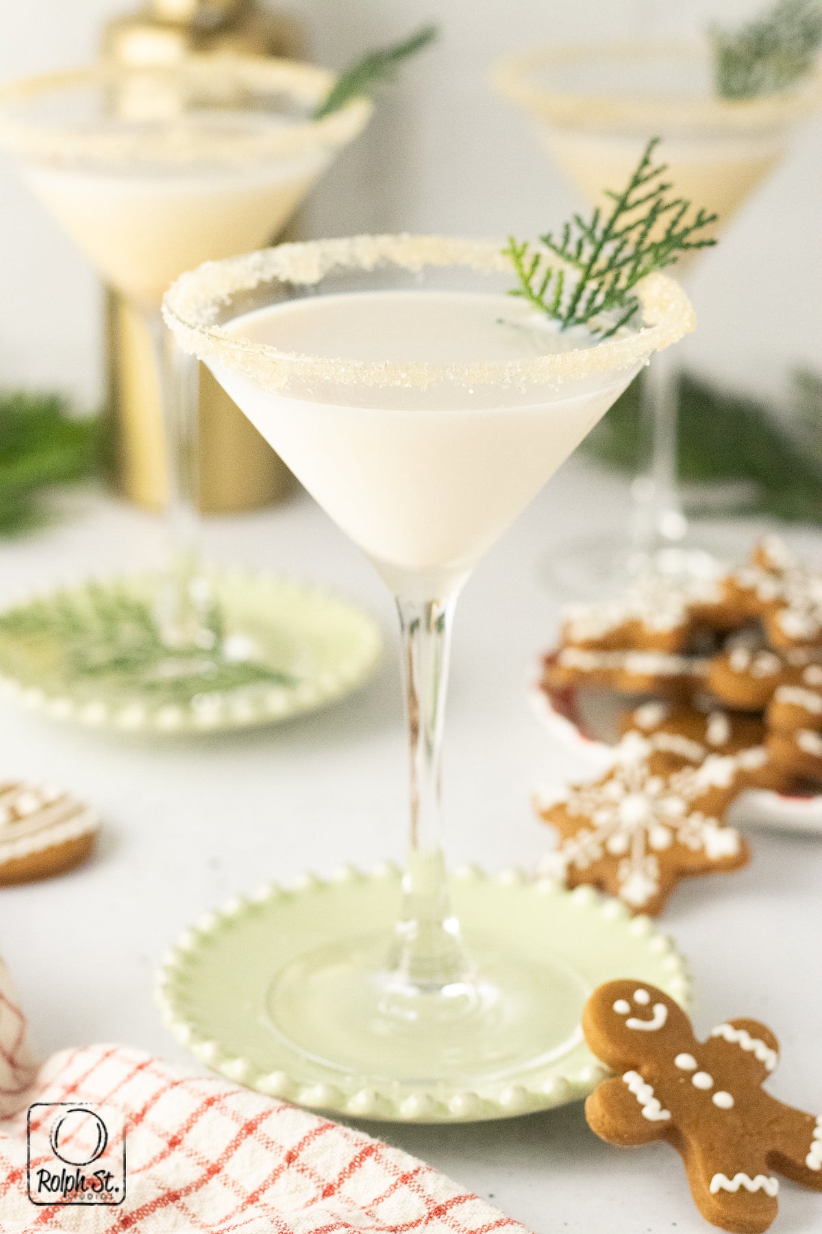 Recreation:  Gingerbread Martini