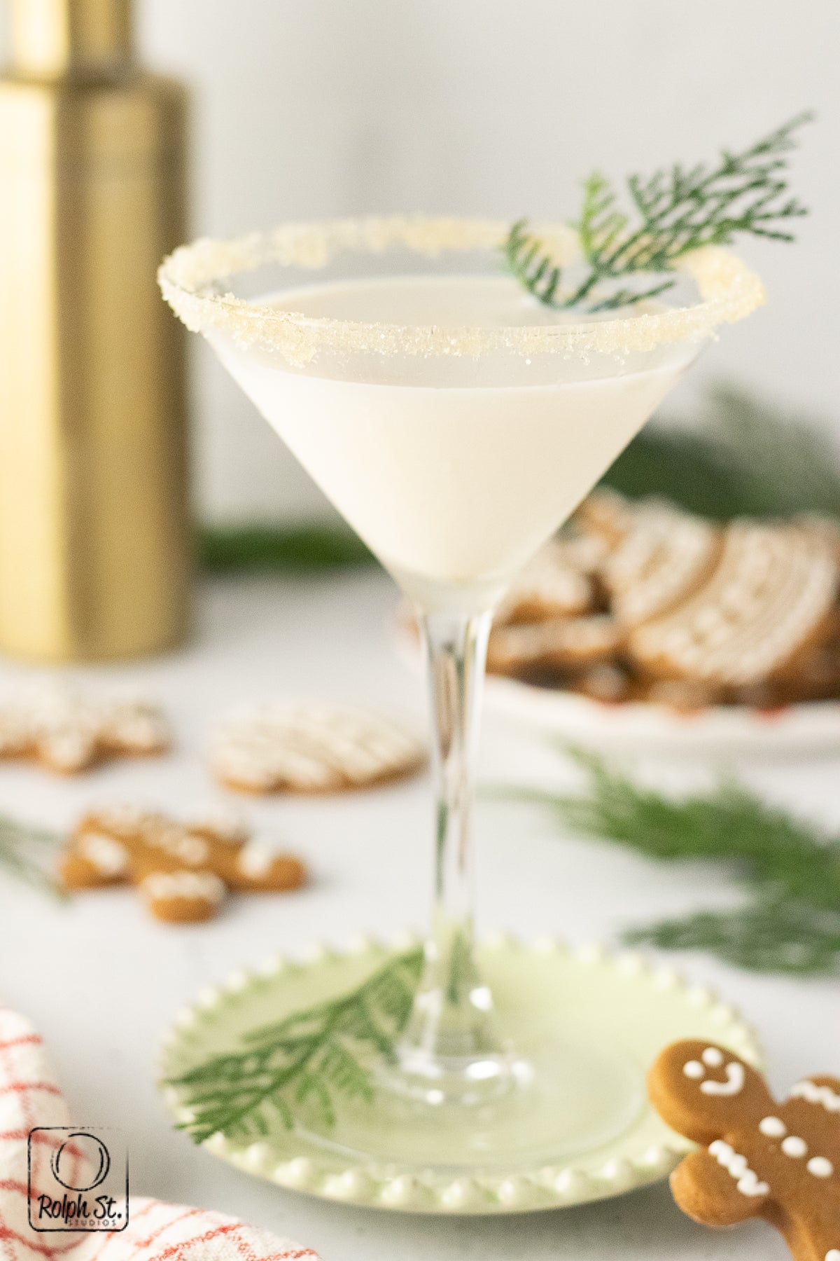 Recreation:  Gingerbread Martini