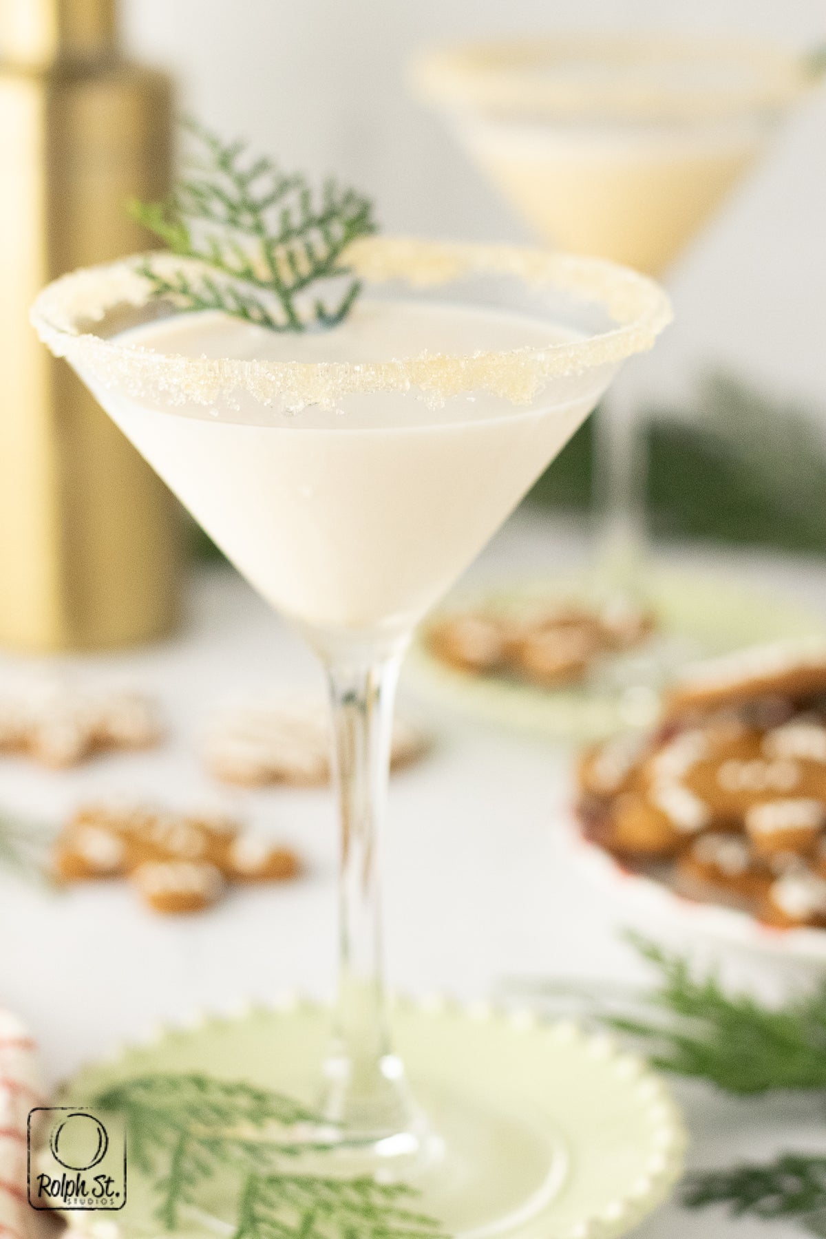Recreation:  Gingerbread Martini