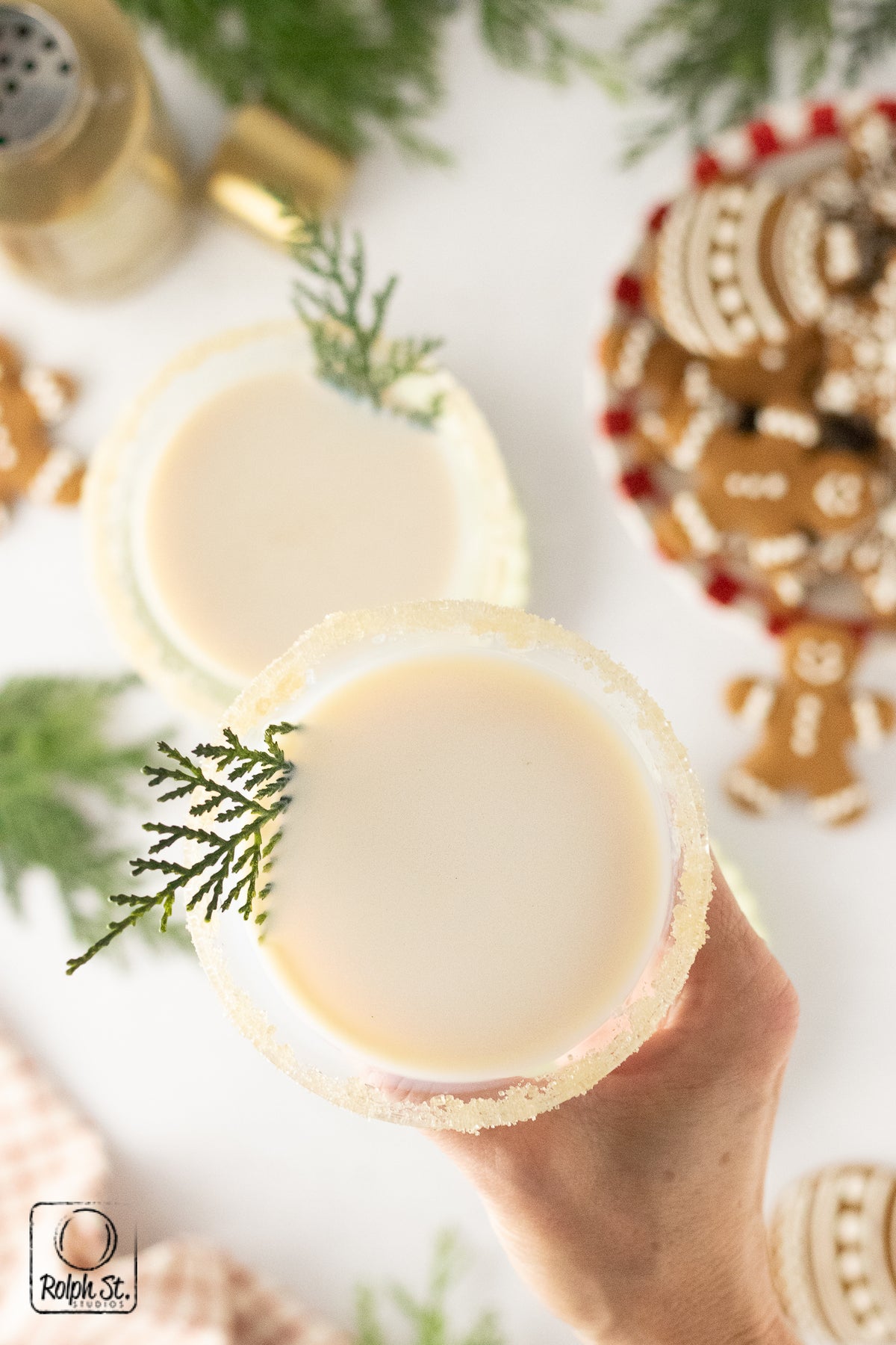 Recreation:  Gingerbread Martini