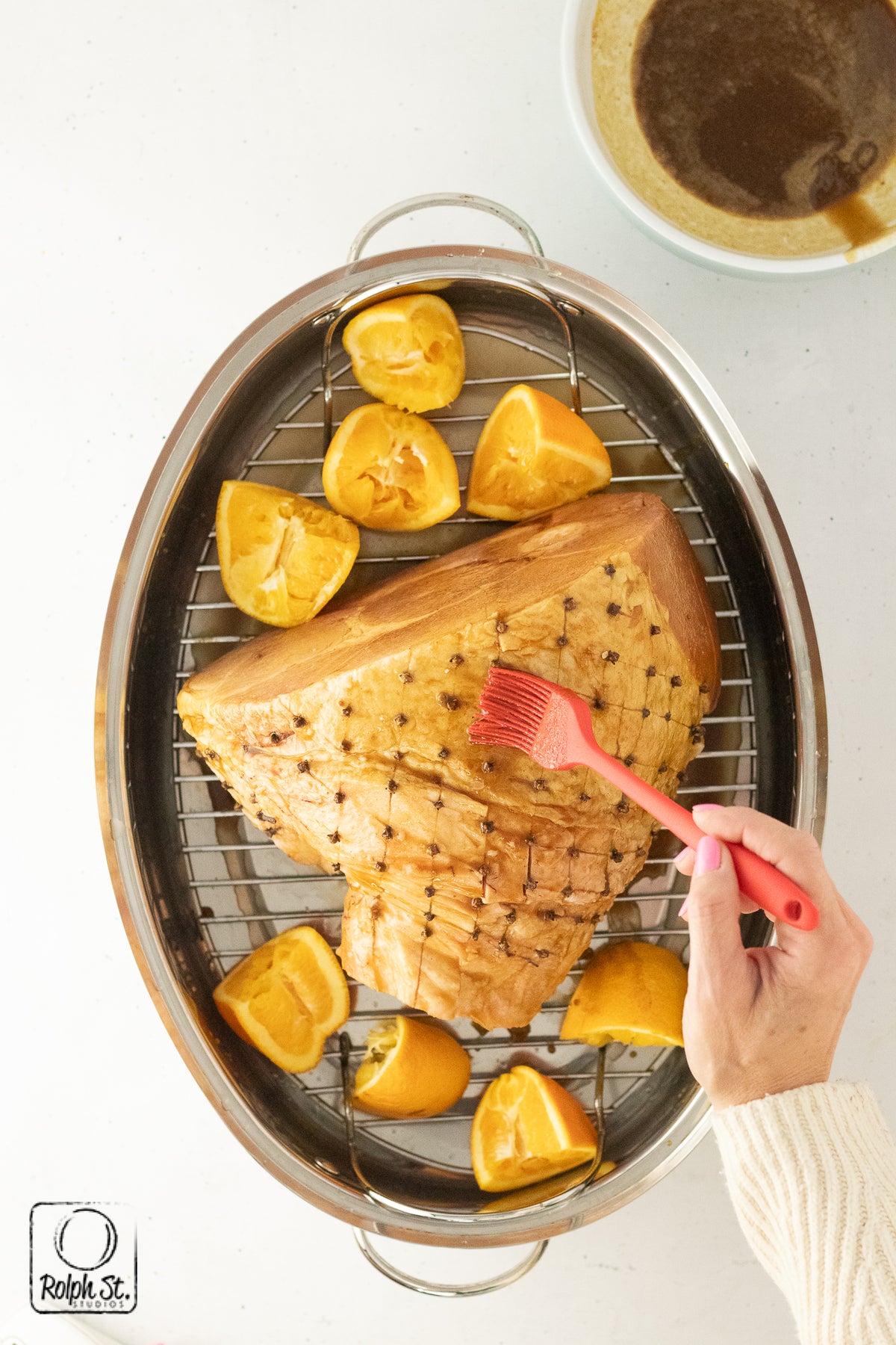 Brown Sugar & Maple Glazed Ham