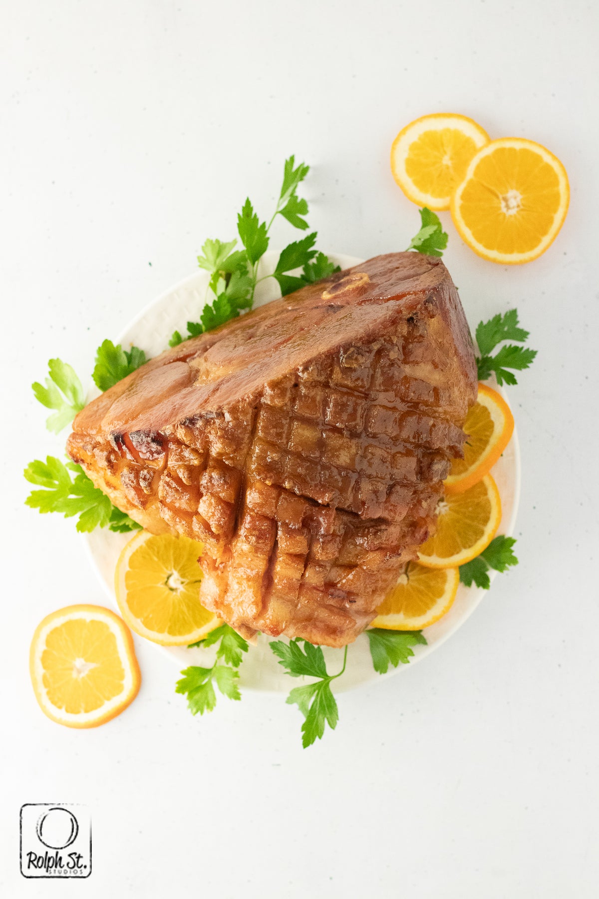 Brown Sugar & Maple Glazed Ham