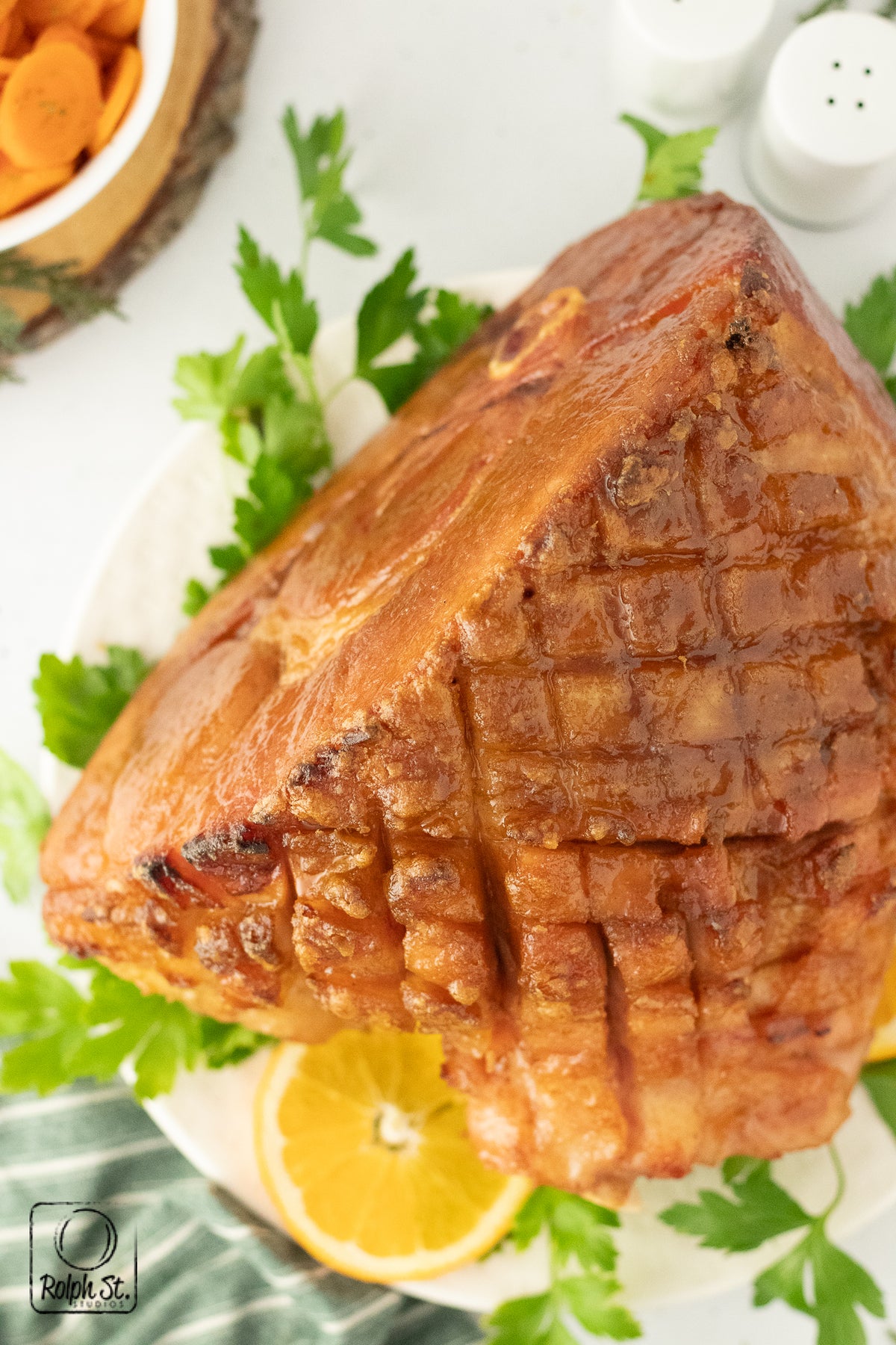 Brown Sugar & Maple Glazed Ham