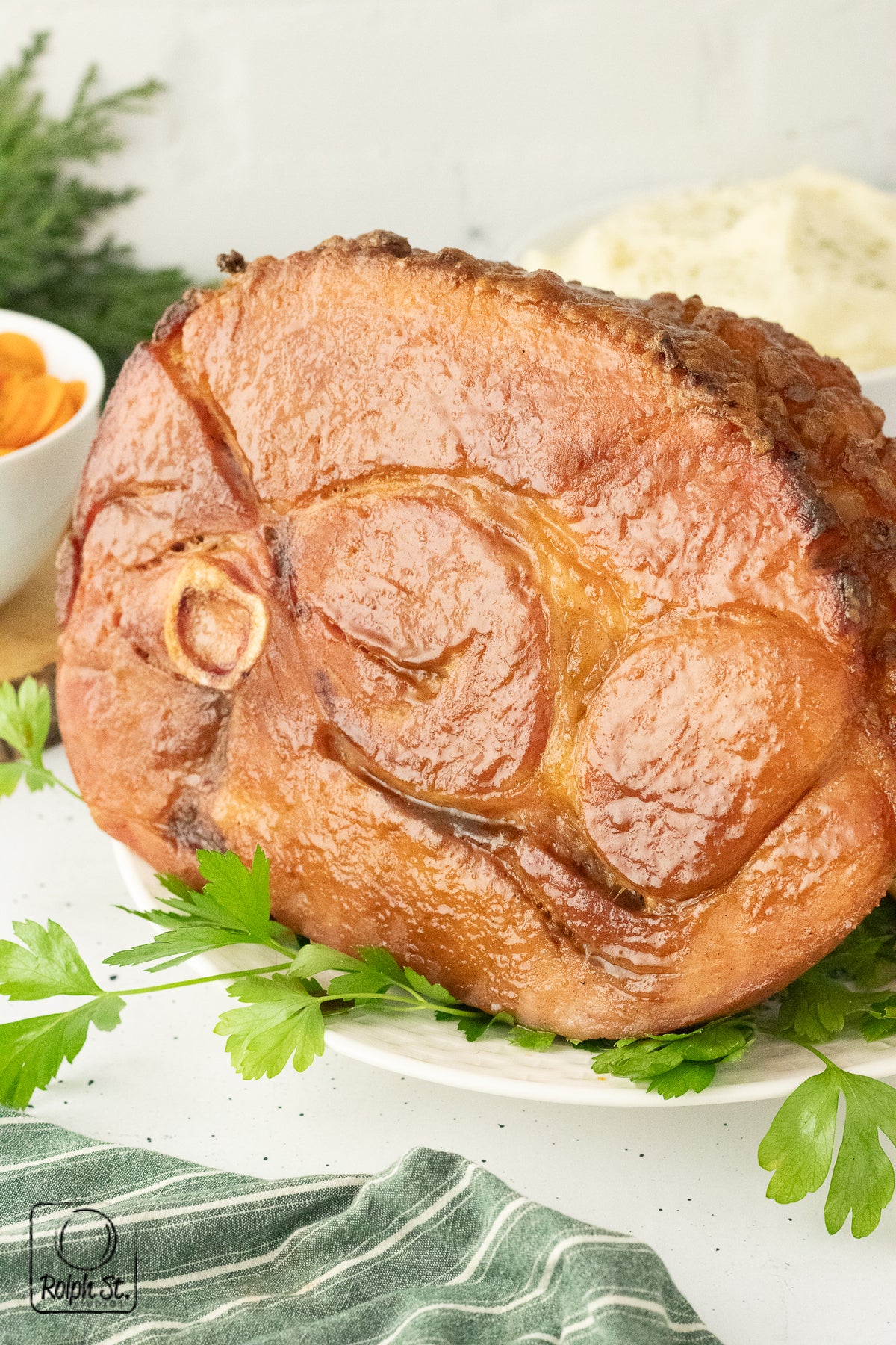 Brown Sugar & Maple Glazed Ham