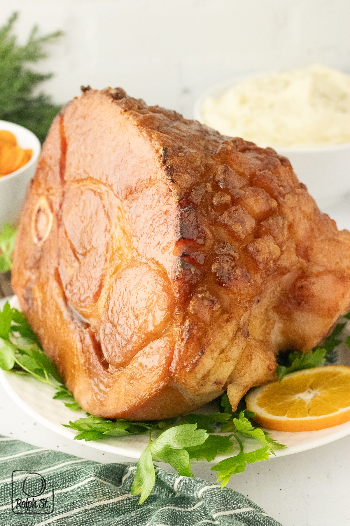 Brown Sugar & Maple Glazed Ham