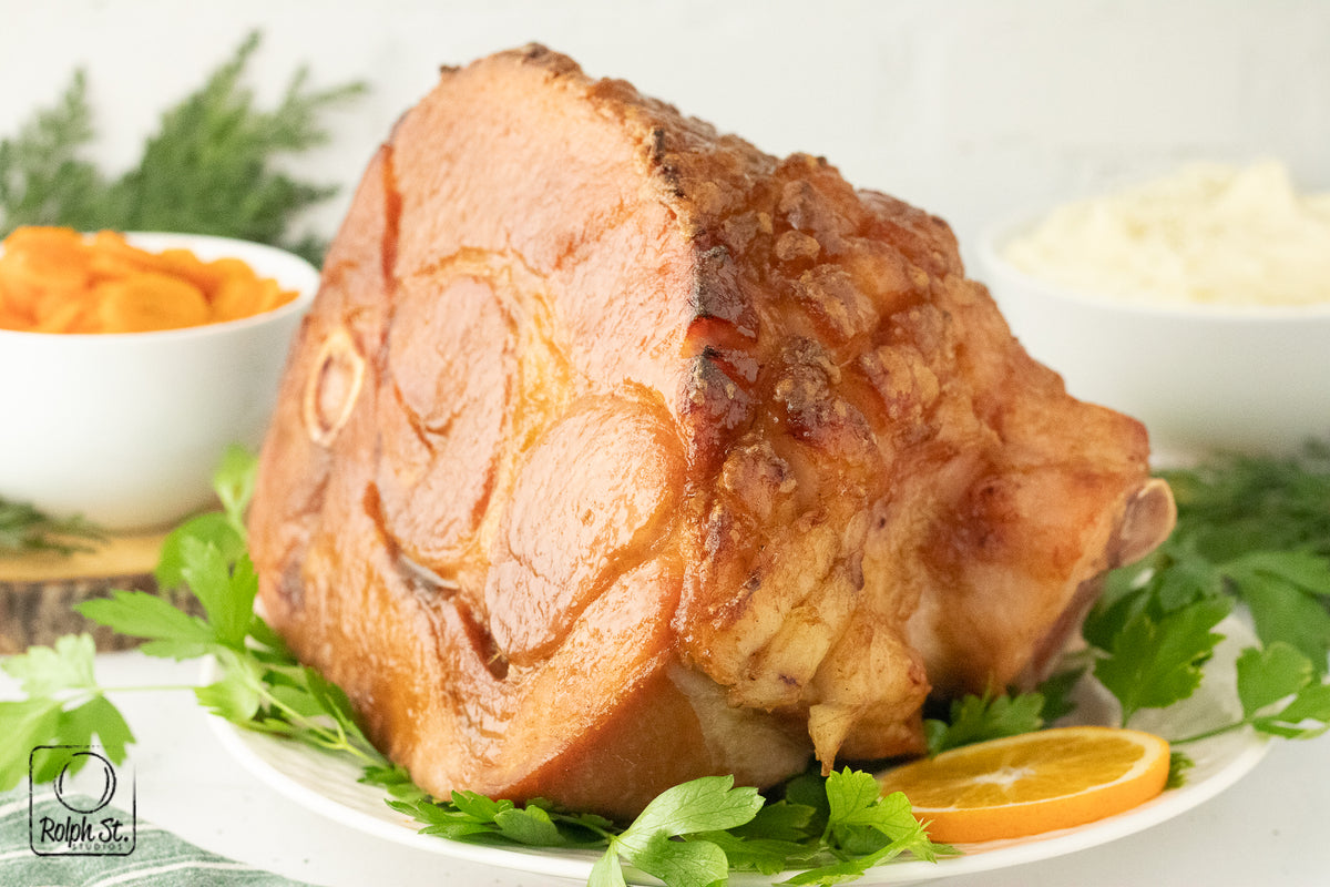 Brown Sugar & Maple Glazed Ham